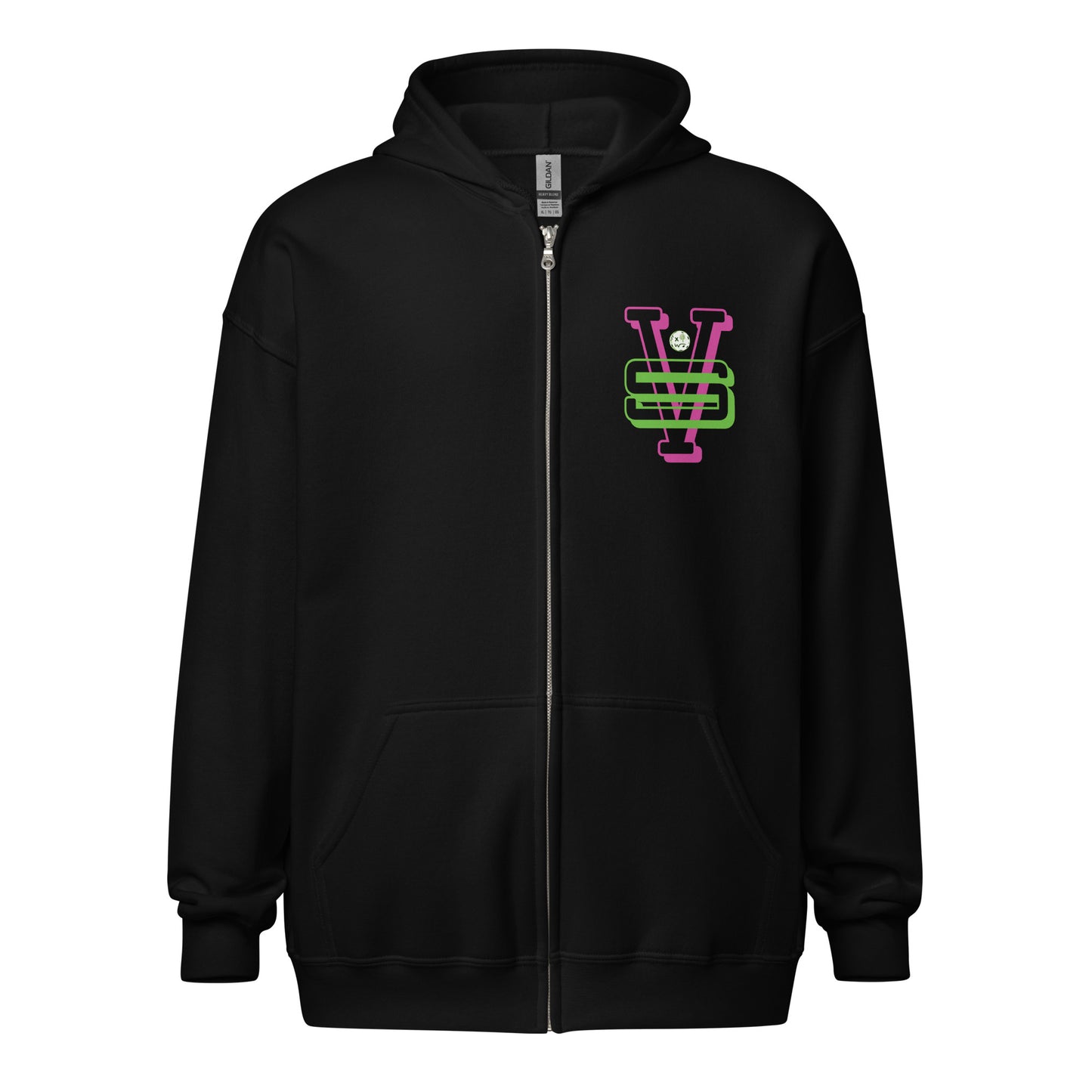 Varsity Collection Unisex Zippered Hoodie