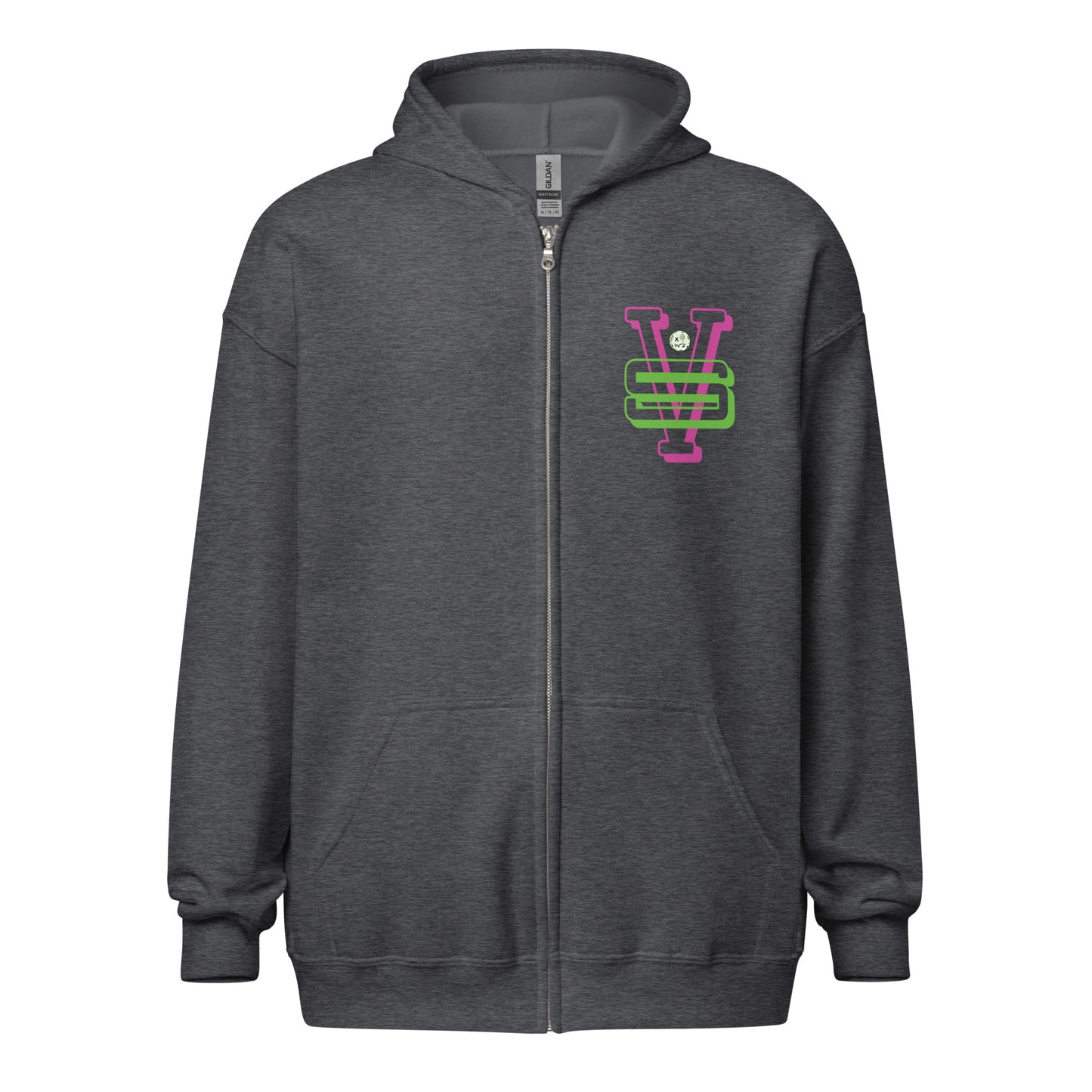 Varsity Collection Unisex Zippered Hoodie