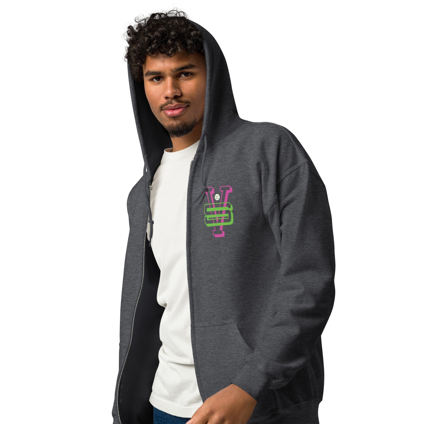 Varsity Collection Unisex Zippered Hoodie