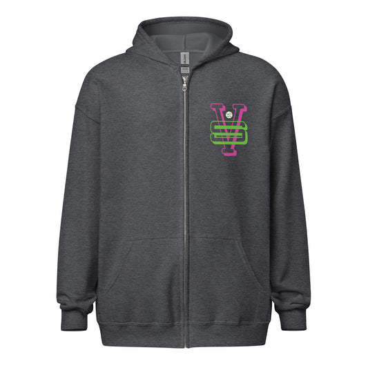 Varsity Collection Unisex Zippered Hoodie